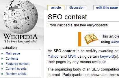 wikipedia-seo-contest wikipedia-seo-contest