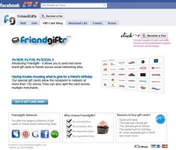 friendgiftr on facebook
