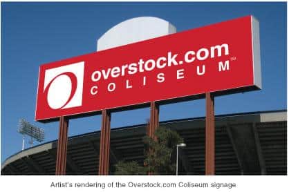 overstock.com coliseum
