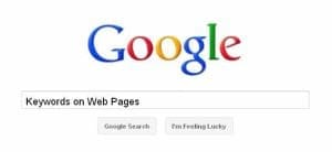keywords-on-web-pages