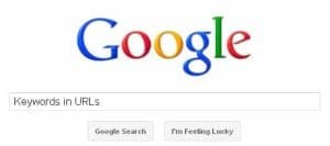 Keywords in URLs