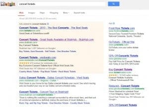 FTC paid ads search engines