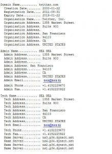 twitter whois