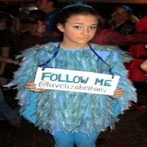 twitter Halloween costume