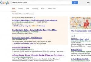 dallas dental clinics search
