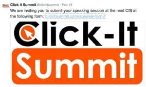 click it summit call for speakers