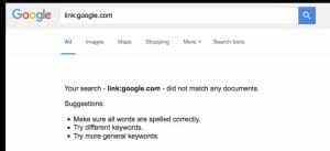 link search operator