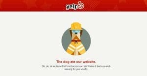 yelp down