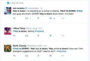 yelp is down