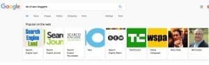 list of seo bloggers