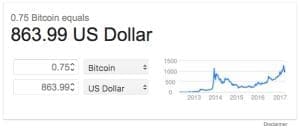 how much bitcoin