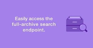 Twitter premium full-archive search