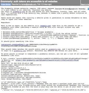 grammarly security breech
