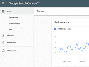google recrawl now