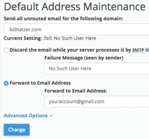 forward email address to