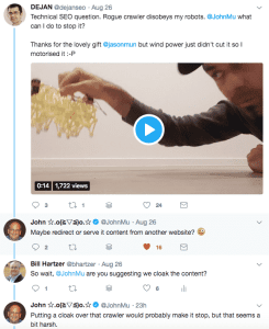 website cloaking