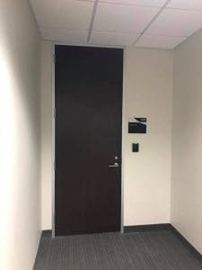 Google Dallas office door