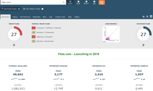 files.com link profile