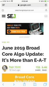 google amp sample page
