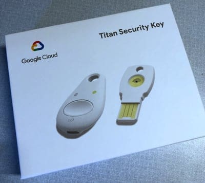Google Titan Security Key