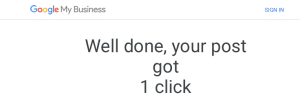 Google My Business posts