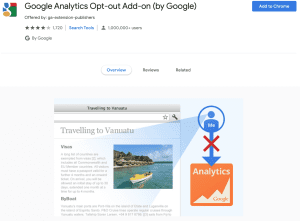 opt out of google analytics