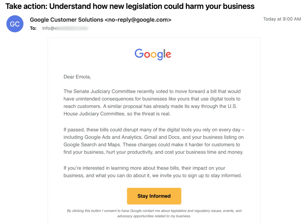 Google-take-action-legislation