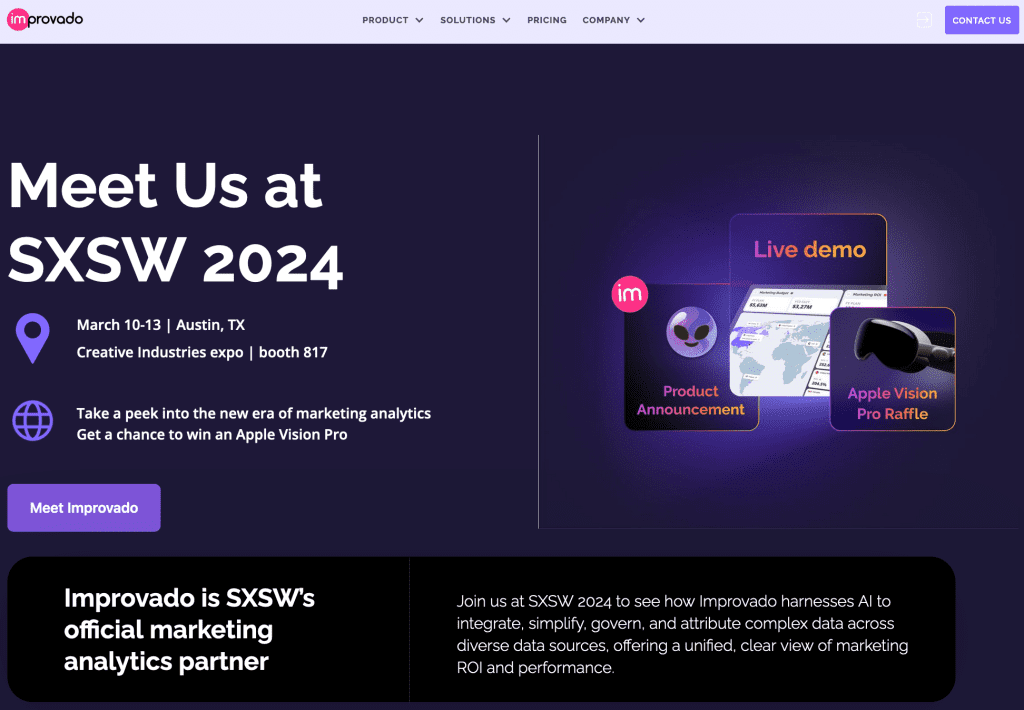Improvado, SXSW Partner to Elevate Enterprise Marketing Analytics & Insights