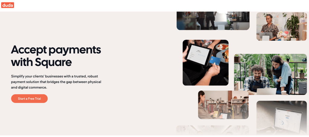 Duda Integrates With Square