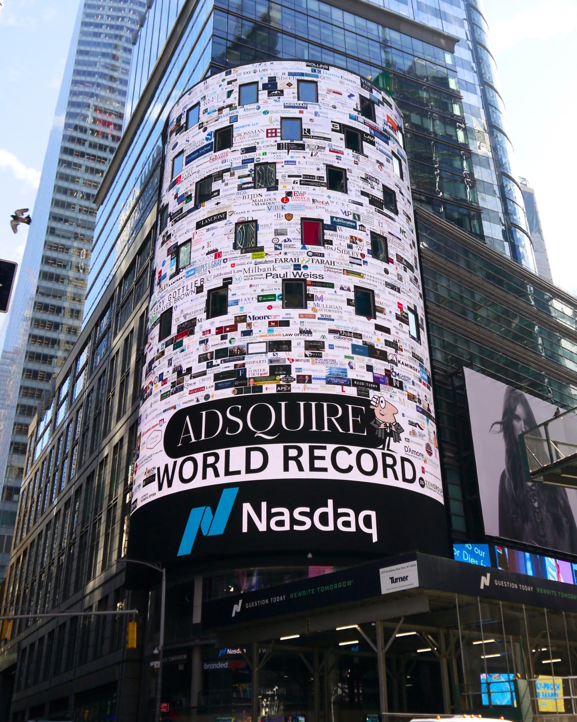 World Record Most Law Firms On A Billboard