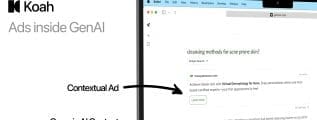 Koah - Contextual Ads inside GenAl