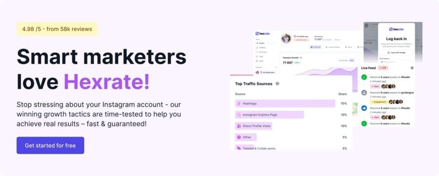 Smart marketers love Hexrate
