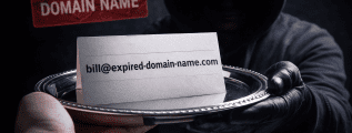 expired domain name, giving hackers your emails on a silver platter