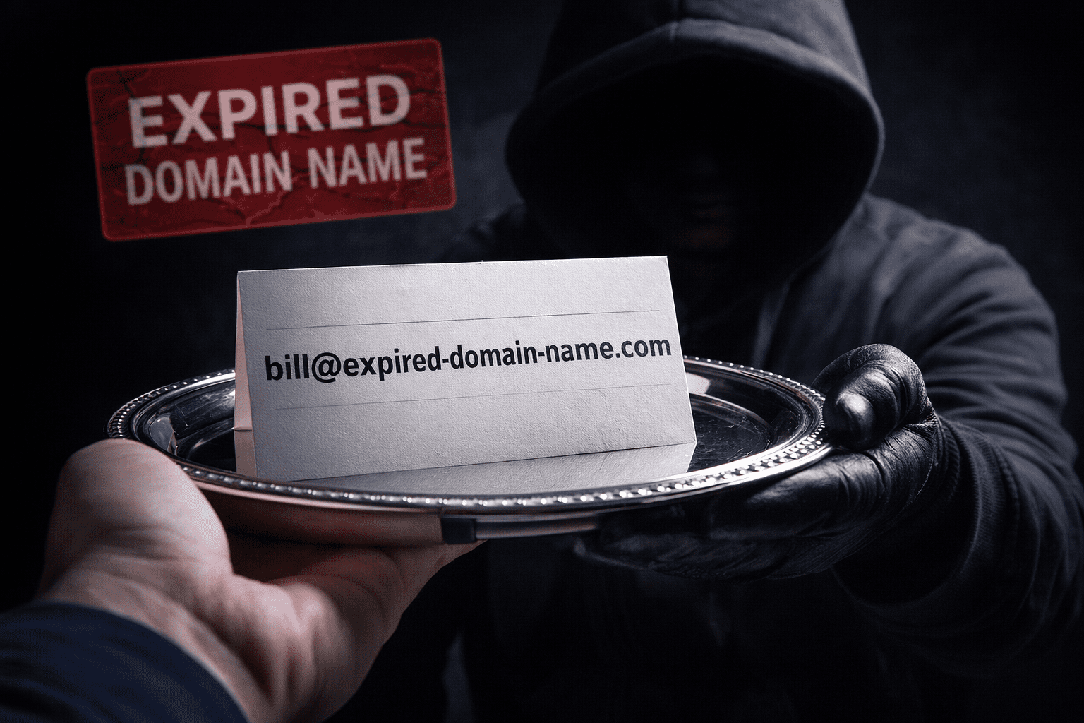 expired domain name, giving hackers your emails on a silver platter